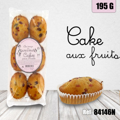 ATDG CAKE AUX FRUITS x 6 195 G