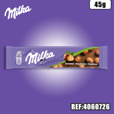 MILKA LAIT NOISETTE 45G