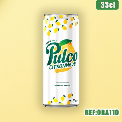 PULCO CITRON 33cl dont taxe sucre 0.0152€ht