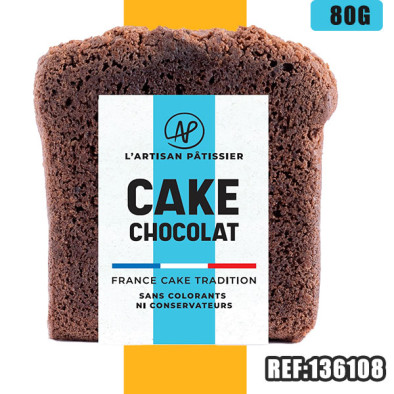 TRANCHE CAKE CHOCOLAT 80G