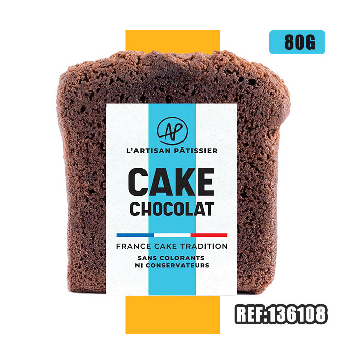 TRANCHE CAKE CHOCOLAT 80G
