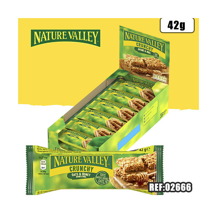 NV - CRUNCHY AVOINE MIEL 42G